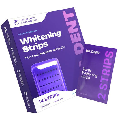 Dr.Dent® Enamel-Safe Purple Teeth Whitening Strips