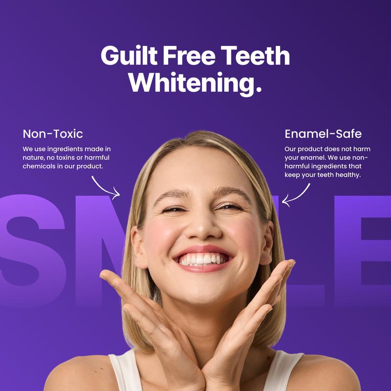 Dr.Dent® Enamel-Safe Purple Teeth Whitening Strips